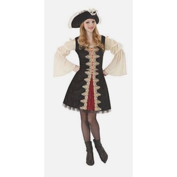 Totally Ghoul Other - NWT! TOTALLY GHOUL BUCCANEER BEAUTY SEXY PIRATE COSTUME - ADULT